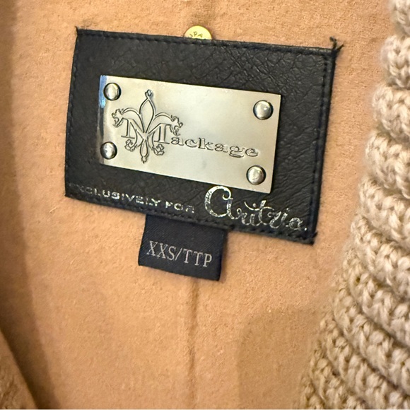 Mackage Shawl Collar Wool Jacket - Picture 2 of 6